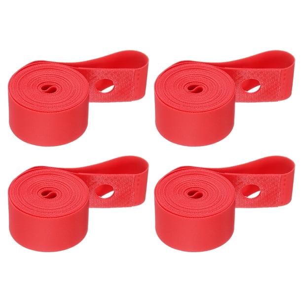Uxcell 4pcs Cinta de Llanta de Bicicleta 26" x 20mm Cinta de Rueda de Bicicleta de Nylon