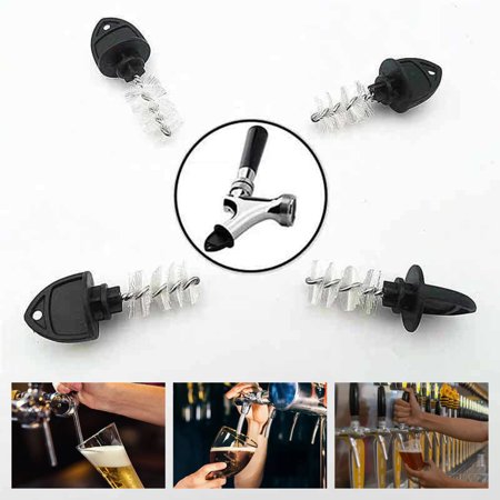 

Happy date 5Pcs Beer Faucet Brush Multifunctional Handheld Plastic Easy-scrubbing Practical Plug Brush Home Accessories
