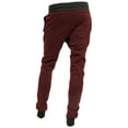thumbnail image 3 of Ma Croix Mens Slim Fit Jogger Pants with Multi Designs Hip Hop Stripe Color Block Zipper Accent Pockets, 3 of 4