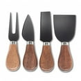 thumbnail image 2 of Set Of 4 Walnut Wood Handled Cheese Tools, 2 of 4