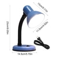 thumbnail image 3 of Kadlawus LED Desk Lamp for Reading, Plug-in Eye Protection Study Light, Adjustable Task Lamp for Teen Dormitory Learning, 5-Watt Three Color Lighting, 3 of 6