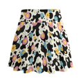 thumbnail image 2 of HELLHERO Elastic Golf Tennis Skirts for Travel Yoga, Flowers Pattern Polyester Spandex Fabric Built-in Shorts Tennis Golf Skirts Workout, 2 of 9