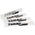 thumbnail image 5 of 3dAbsBlackTurboAmgLogoTurbo4maticEmblemCarFenderBadgeForMercedesCla45X156A45TurboAmgStickerAccessories, 5 of 5