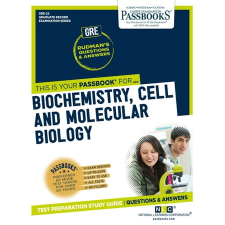 UPC: 9781731852229 | Graduate Record Examination Series: Biochemistry  Cell and Molecular Biology (GRE-22) : Passbooks Study Guide (Series #22) (Paperback)