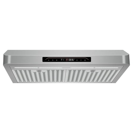 Tylza 30 inch 900 CFM Ducted Under Cabinet Range Hood,4 Speed Gesture Sensing&Touch Control Panel