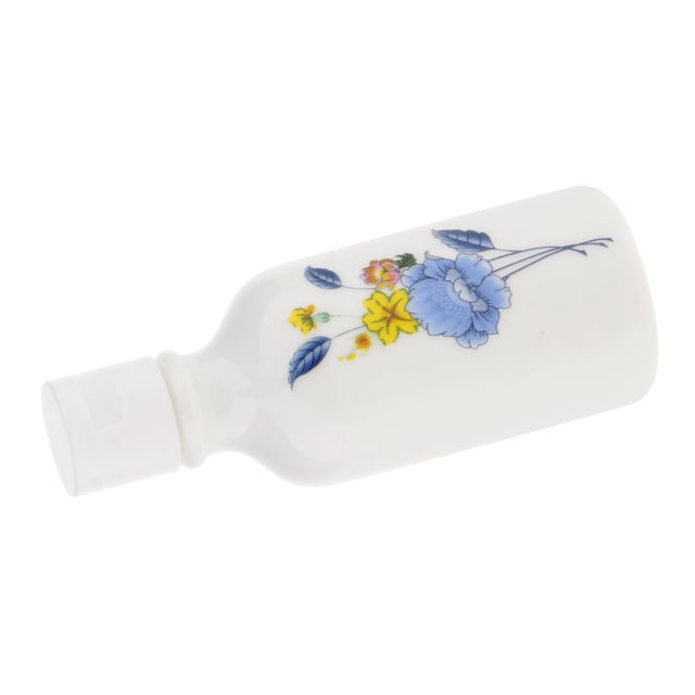 Dispensador del almacenamiento del envase de las lociones del aceite esencial de la botella del maquillaje de la cerámica jinwen botella de maquillaje de cerámica