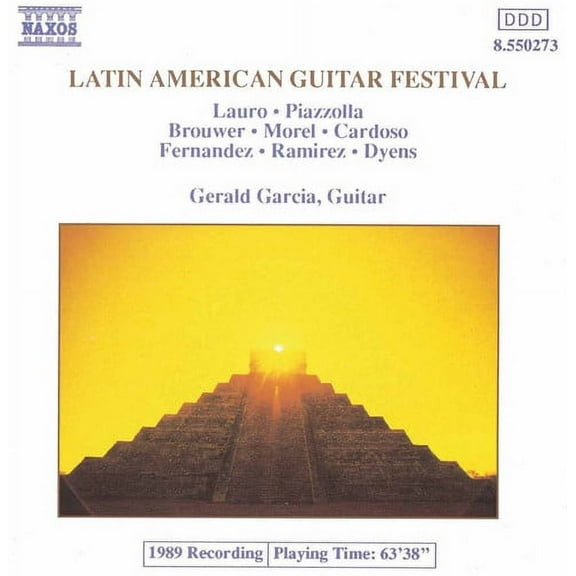 Gerald Garcia - Latin American Guitar Festival - Music & Performance - CD