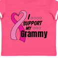 thumbnail image 4 of Inktastic Breast Cancer Awareness I Support My Grammy with Pink Ribbon Boys or Girls Toddler T-Shirt, 4 of 5