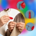thumbnail image 5 of Quick Loop Needle Threader, 10 Pack Easy Embroidery Threading Tool for Hand Sewing Machine, Universal Large Hook for All Needle Sizes, Portable Sewing Aid for Seniors Beginners, 5 of 9