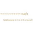 thumbnail image 3 of A&M 18k Yellow Gold Plated Sterling Silver 1.4mm Singapore Chain Necklace, 16” to 24”, Women’s, Unisex, 3 of 3