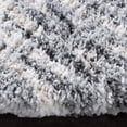 thumbnail image 3 of Safavieh  Fontana Shag Concepcio Rug Grey,Taupe 6'7" x  6'7" 6' Round Indoor Living Room,Bedroom,Dining Room Round, 3 of 8