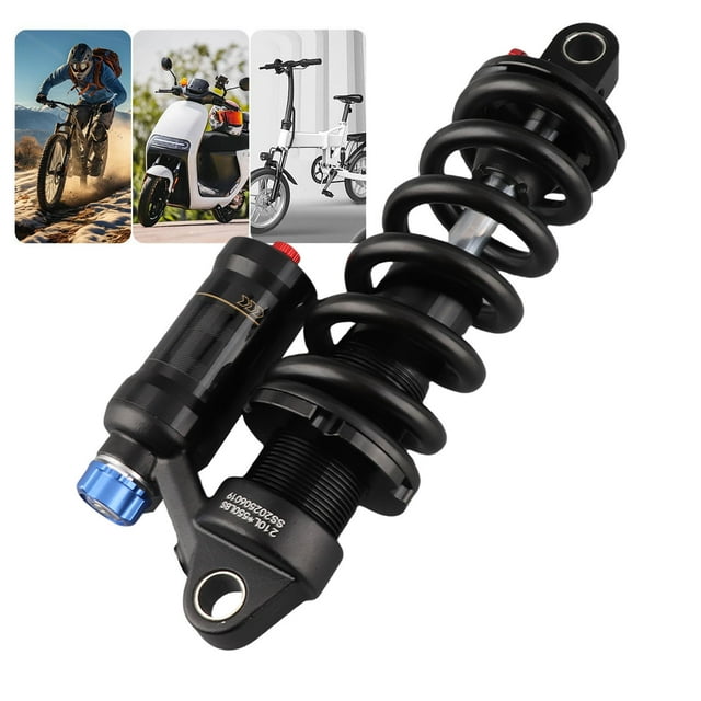 Bike Shock Absorbers, Aluminum Alloy Mountain Bike Rear Hydraulic Shock Absorbers Bikes Rear Suspension for Electric Motorcycles