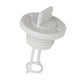 thumbnail image 1 of Tapón de drenaje para casco de barco, rosca redonda, portátil, apto para desagües de 1" de diámetro, 6,6 x 4,3 cm Blanco, 1 of 9