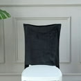 thumbnail image 5 of BalsaCircle Black Soft Velvet Chiavari Dining Chair Back Slipcover Wedding Party Events Home Decorations Supplies, 5 of 8