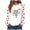 White, variant on vigerkar Women's Long Sleeve Graphic Tshirts Valentines Print Crew Neck Casual Tee Tops (Light Gray, L)