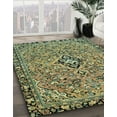 thumbnail image 2 of Ahgly Company Indoor Square Abstract Avocado Green Abstract Area Rugs, 4' Square, 2 of 6