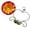 A, variant on UYUH Heart-Shaped Bird Feeder,Signals Heart Shaped Bird Feeder Stake,For Outdoors Garden Patio Decoration,For Cardіnals,Finches,Parrots,Wild Birds,Patio Watching,Bird Feeder