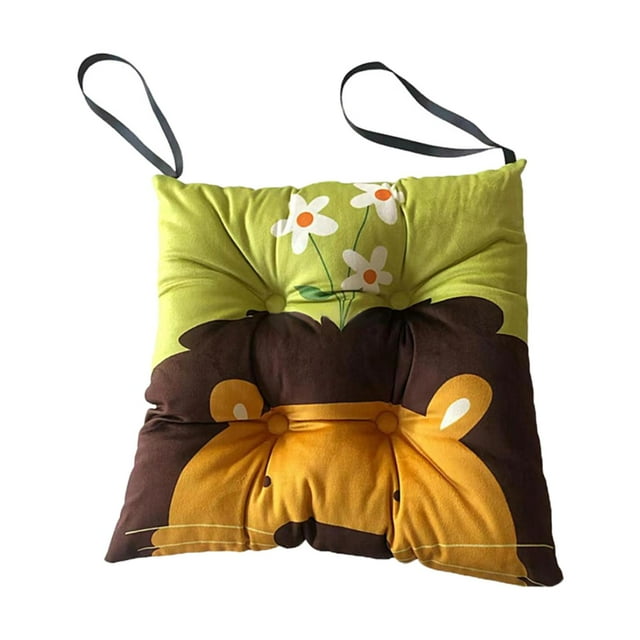 Cojines de silla para niños con forma de león, cojines de asiento, cojines de suelo 35x35cm