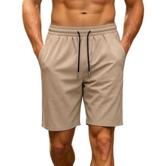 Qiyinn Mens Athletic Shorts Quick Dry Stretch Lightweight Gym Workout Shorts with Pockets