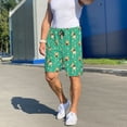 thumbnail image 5 of Daiia Bulldog Puppy Flower Mens Woven Stretch Pajama Short,Short Pajama Pants-Small, 5 of 9