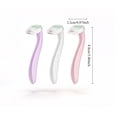 thumbnail image 3 of Hent 4Pcs Mini Body Hair Razor for Women, Dermaplaning Tool with Safety Guard, Facial Eyebrow Razor, Bikini Trimmer for Lip, Body & Intimate Areas, 3 of 7