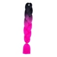 thumbnail image 3 of Extensiones de cabello trenzado Jumbo, de ganchillo de 23,62 pulgadas, extensión sintética de cabello trenzado sintético para fiestas, B7, 3 of 9