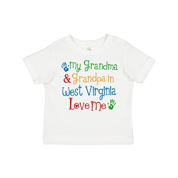 Inktastic West Virginia Grandma Loves Me Boys or Girls Toddler T-Shirt