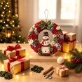 thumbnail image 3 of Brainybites 3D Fabric Poke Wreath DIY Kit - Christmas Wreath Making Kit for Adults, Holiday Door Decor, 3 of 9