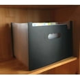 thumbnail image 2 of Pro Space Expanding File Organizer High Capacity Plastic File Wallets Stand Bag for Business/Office/Study/Home, Transparent（48 Pockets）, 2 of 3