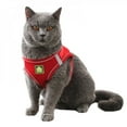 thumbnail image 3 of Pet Chest Harness Reflective Breathable Dog Chain Leash for Cats And Dogs Chest Strap Red XL, 3 of 6
