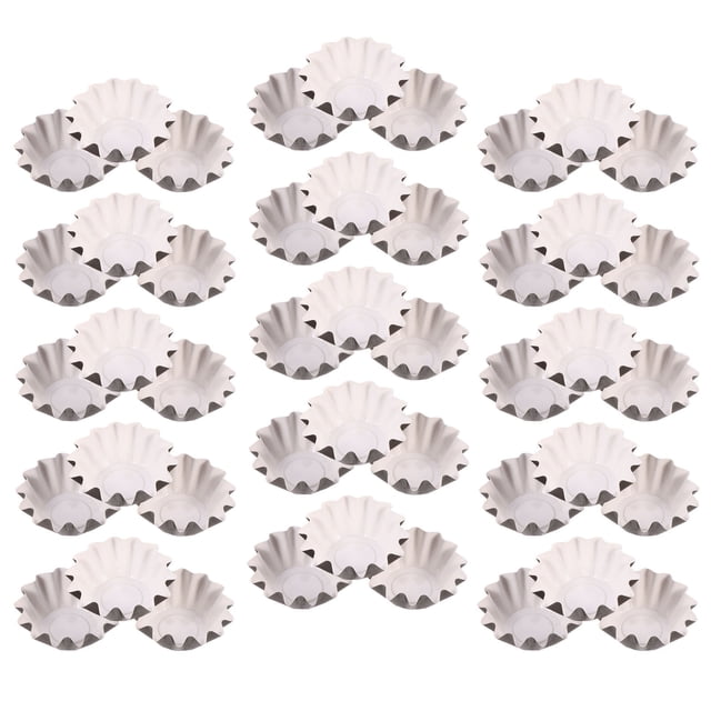 OULII 50 Pcs Wax Melt Burner Liner Black Coated Paper Smooth Surface for Gift Sharing