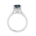 thumbnail image 4 of Sterling Silver with Mystic Topaz Solitaire Ring, 4 of 6