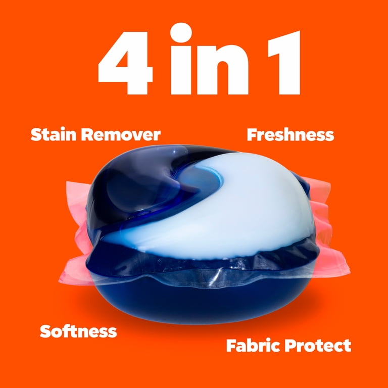 Tide PODS Laundry Detergent Pacs with a Touch of Downy Freshness