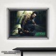 thumbnail image 5 of Arrow (Oliver Squatting) MightyPrint™ Wall Art, 5 of 6