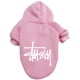 thumbnail image 1 of Ropa Para Perros Abrigo Con Capucha Para Perros De Clima Frío Ropa Con Capucha Suave Para Perros Suministros Para Mascotas (6Xl Rosa), 1 of 9