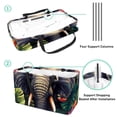 thumbnail image 4 of Elephant Large Foldable Cube Organizer with Oxford Cloth Material - Ideal Shopping Basket, Shopping Bags, and Storage Box Solution, 4 of 7