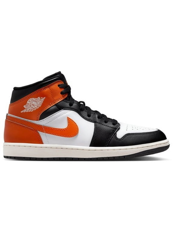 Men's Jordan 1 Mid Starfish/Black-White-Sail (DQ8426 801) - 8