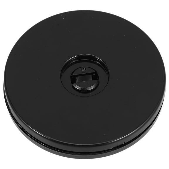 MINLIXIN Lazy Susan Turntable Black Acrylic Ball Bearing Rotating Tray Swivel Spice Organizer Rack with 360 Rotation for Kitchen Pantry Bathroom 75mm