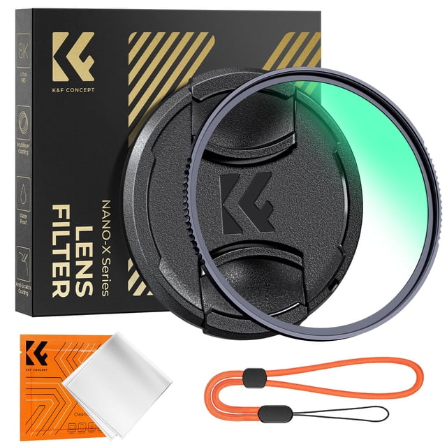Filtro de protección de lentes UV K&F CONCEPT 55mm MC UV Nano-X
