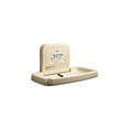 Bobrick Washroom Horizontal Baby Changing Station, 35.19 X 22.25, Cream