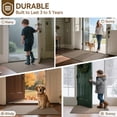 thumbnail image 6 of Front Door Mat 17''x30'', Brown Absorbent Muddy Dirt Resist Washable Non Slip Low-Profile Indoor Doormat, Easy Clean Welcome Entryway Door Mats, 6 of 9
