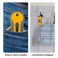 thumbnail image 1 of Maoww Ceramic Scraper Stainless Steel Sticker Ceramic Scraper Stainless Steel Remover Plastic Handle Portable Glass Scraping Set with 20pcs Tools, 1 of 7