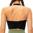 thumbnail image 1 of Sujetador deportivo halter para mujer - Bralette de yoga a prueba de golpes, material de nailon, tallas S-XXL, 1 of 8
