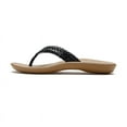 thumbnail image 3 of Okabashi Baha Women's Flip Flops-Toffee/Black-L, 3 of 5