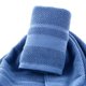 thumbnail image 1 of Zhuge Toalla antibacteriana de 3 piezas, multiusos: para baño, fitness, ducha, deportes, etc., ideal para diversas situaciones. 32 x 74 cm (azul)., 1 of 5