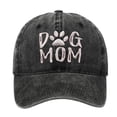 thumbnail image 1 of Gorra de béisbol para mamá, regalo para el Día de la Madre, gorra de béisbol ajustable para mujer, ideal para viajes a la playa. negro, 1 of 9