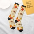 thumbnail image 5 of Balery Rustic Harvest Time Printed Novelty Socks Men's Women's Crew Socks Sports Socks Knee High Socks Cotton Socks Quirky and Cool Socks, 5 of 9