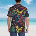 thumbnail image 5 of Hawaiian Shirts for Men Button Down Mens Hawaiian Shirts Short Sleeve Series, 5 of 8