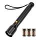 thumbnail image 1 of EverBrite Linterna táctica ultrabrillante 900 lúmenes Zoomable Enfoque ajustable 3 modos de luz Antorcha de aluminio resistente para suministros de huracanes Camping Incluye baterías alcalinas 3C, 1 of 7