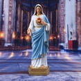 thumbnail image 3 of Estatua de resina Perfecl Estatuilla de María colección renacentista Virgen cristiana, 3 of 8